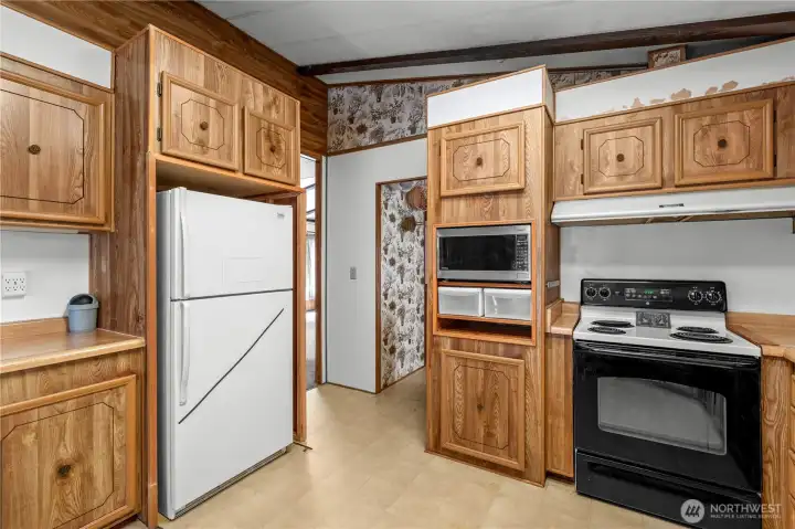 large open kitchen