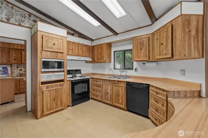 open kitchen