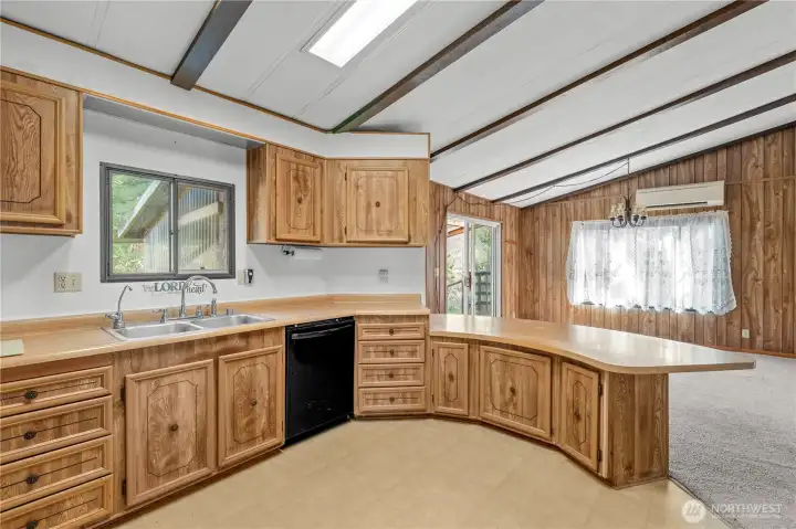 open kitchen