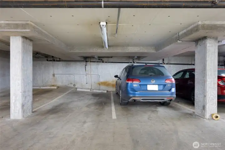 Two Parking Spaces