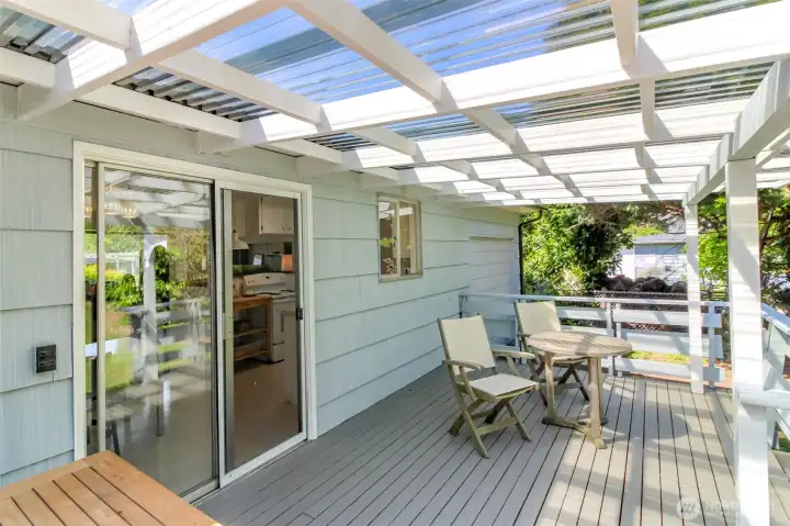 Covered deck
