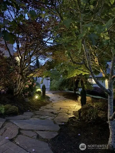 Custom walkway to ADU & backyard