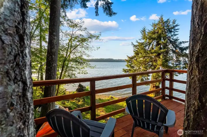 Waterfront Off-Grid Treehouse on Totten Inlet