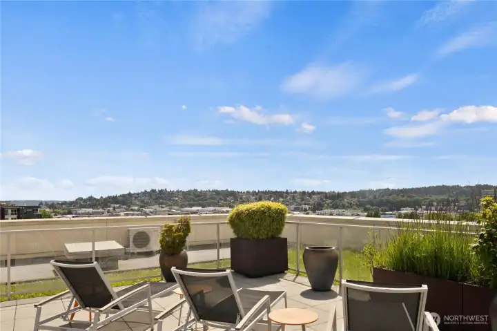 Entertain, unwind, and take in spectacular sunset views from The Vik's expansive rooftop deck.