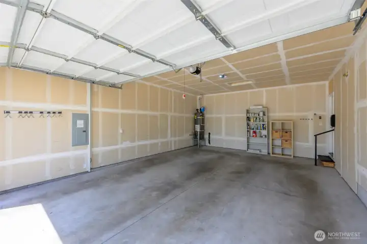 Over sized garage Over sized garage