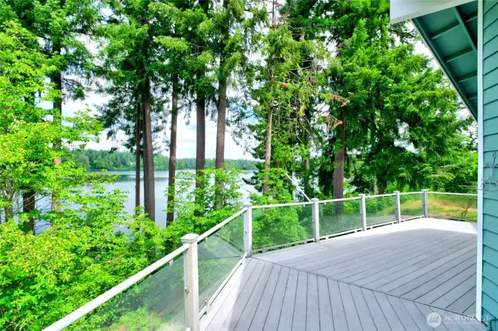 This view could never get old! If you need some exercise after relaxing on the deck all day, nature lovers can enjoy a stroll on the miles of walking trails This view could never get old! If you need some exercise after relaxing on the deck all day, nature lovers can enjoy a stroll on the miles of walking trails
