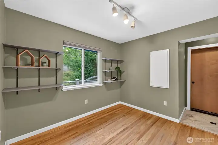 The 3rd bedroom can serve as a home office, flex space or craft room The 3rd bedroom can serve as a home office, flex space or craft room