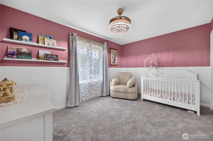 Bedroom 2: Nice size for age of the home, new carpet installed in 2024.
