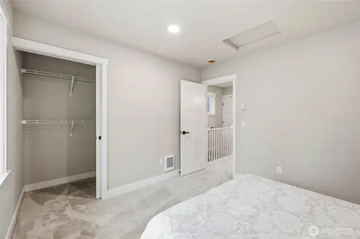 Large deep closet