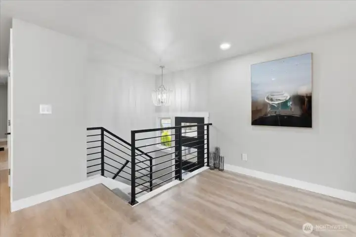 Upper level open concept Upper level open concept
