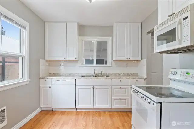 Spacious kitchen