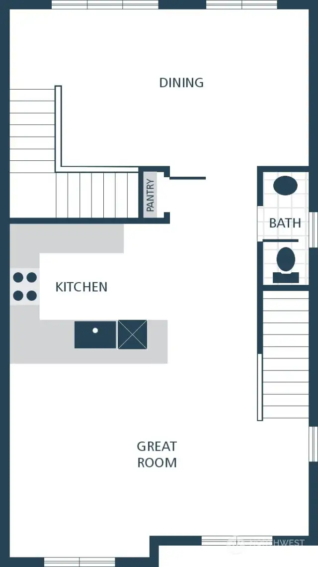 Image is a rendering photographs are for illustrative purposes only. Features, finishes, interior/exterior colors, landscaping and floorplan shown may vary from actual homes built.