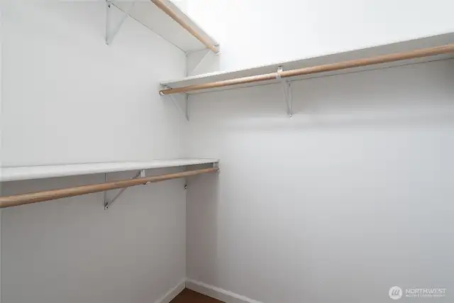 Walk in closet