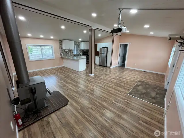 Woodburning Fireplace