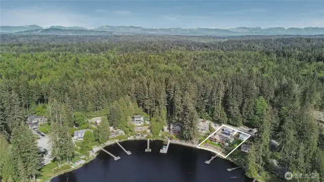 Serene perfection situated close to miles of hiking and biking trails.