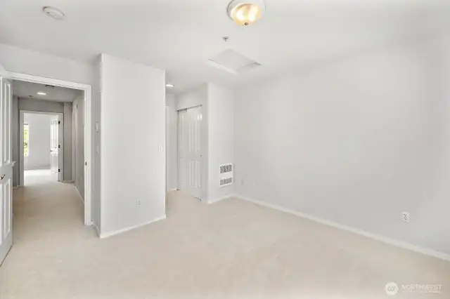 Spacious secondary primary bedroom featuring its own full bath