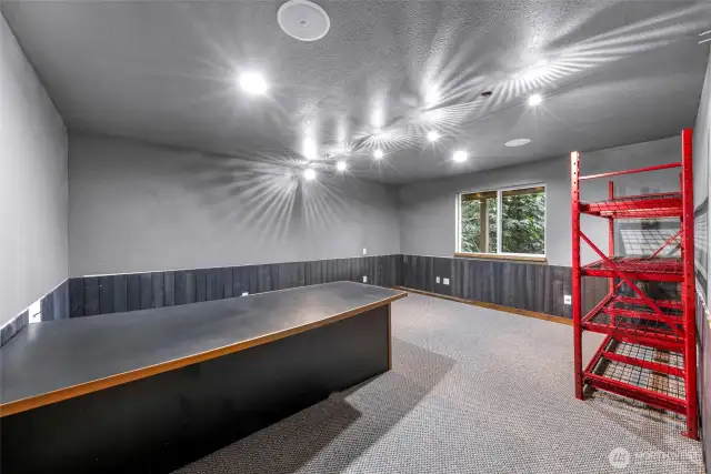 The office room on the third level.