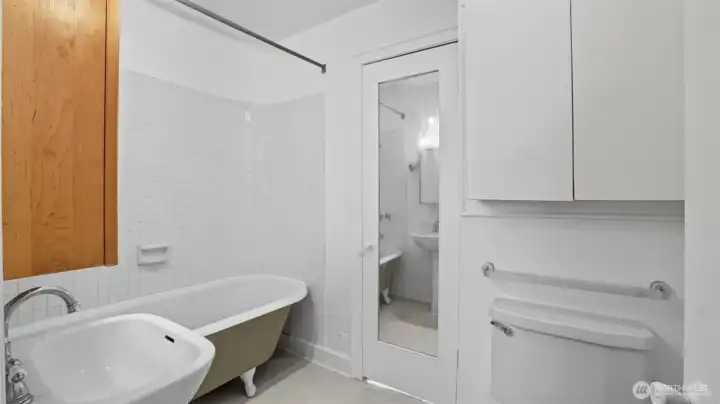 Full Bath on the Main Floor