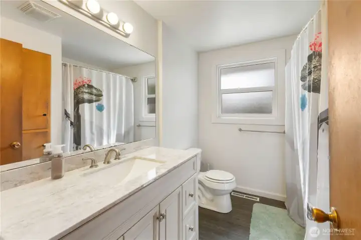 remodeled bathroom