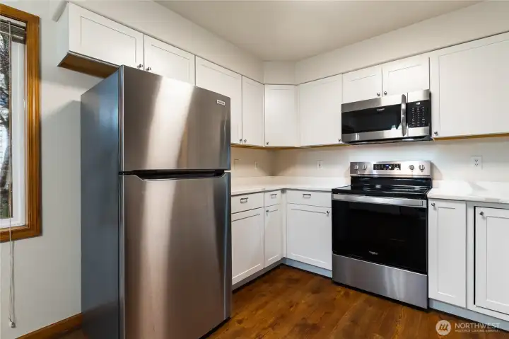 Newer stainless appliances