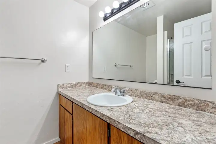 Primary bath....look at all that counter space!