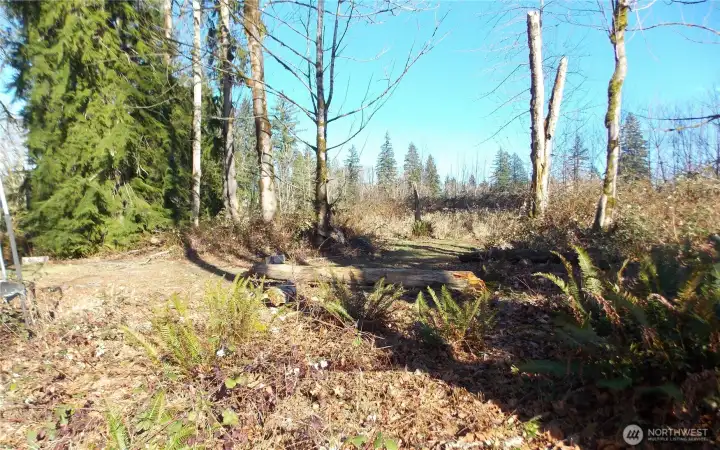 Best area for building at top of the slope