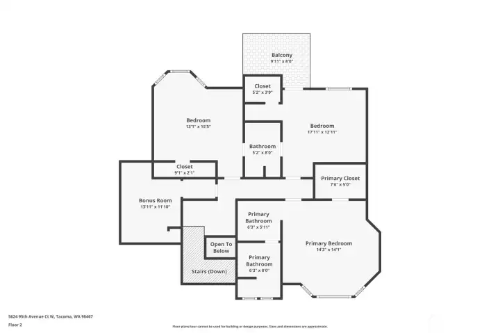 Floor plan 2nd story