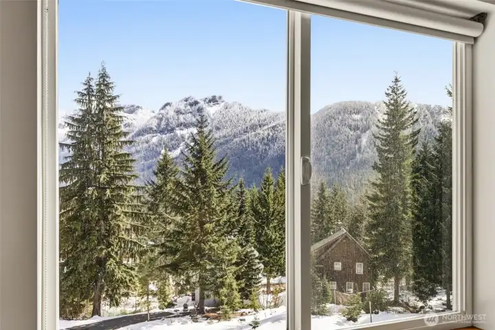 View from the third floor bedroom