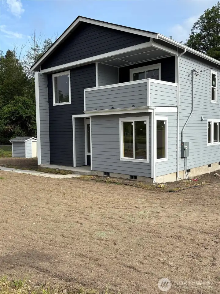 Front of the house
