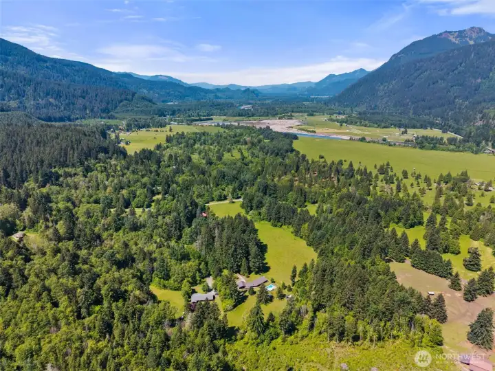 Nestled here in the Cowlitz River Valley Nestled here in the Cowlitz River Valley