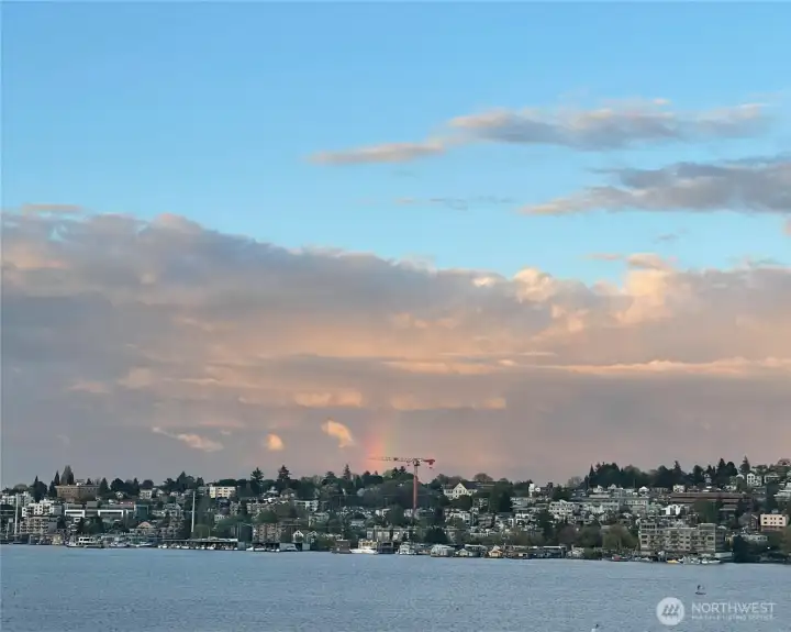 Beautiful views & can you spot the rainbow. Beautiful views & can you spot the rainbow.