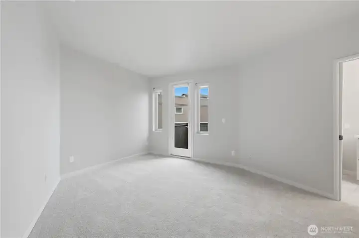 Serene primary suite with custom California closet, a private lakeview deck & a beautifully updated spa-inspired bath with Kohler walk-in jetted tub. Serene primary suite with custom California closet, a private lakeview deck & a beautifully updated spa-inspired bath with Kohler walk-in jetted tub.