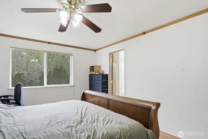 Primary bedroom to ensuite