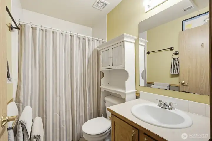 Full bathroom downstairs