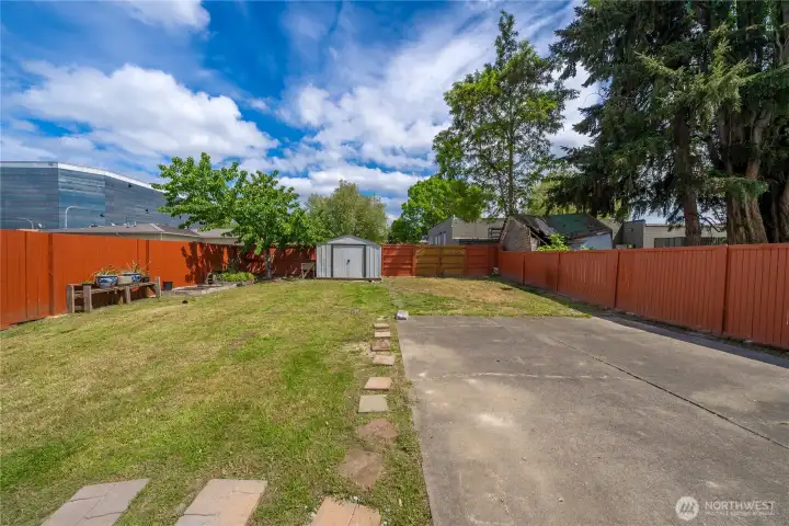 Large Yard