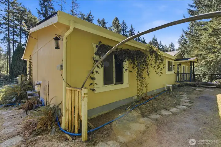 Side of house