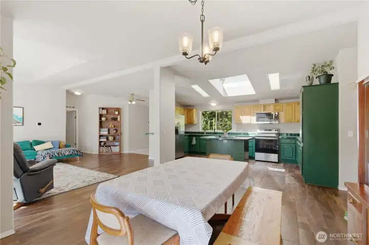 Dining to Kitchen view