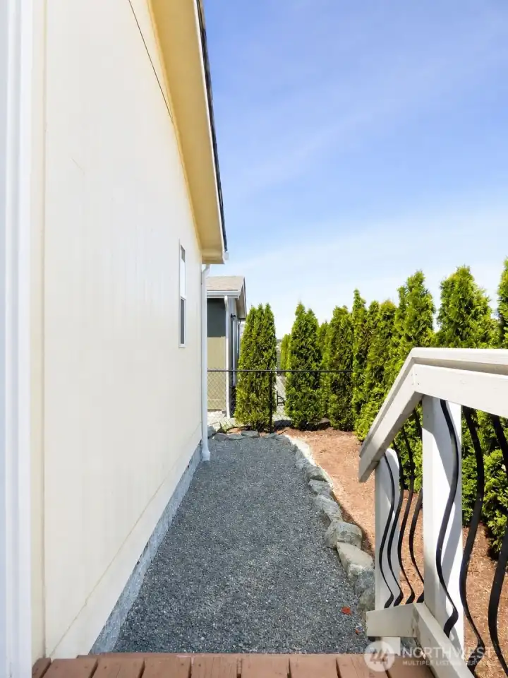 Private Entrance off Primary Bedroom
