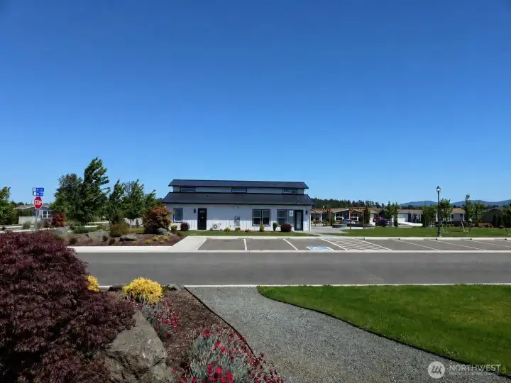 Clubhouse with Additional Parking