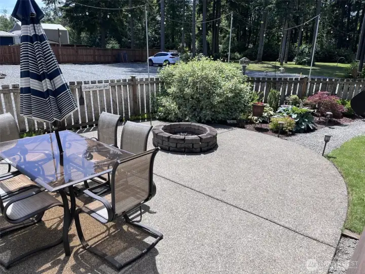 Backyard BBQ spot