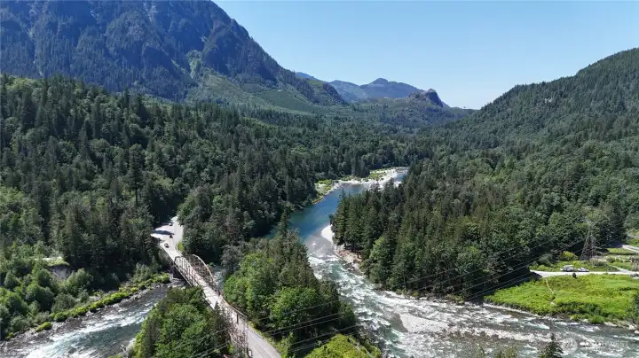 Forks of the SKY ~ easy to drop in a kayak, raft, fishing line, or enjoy a refreshing swim.