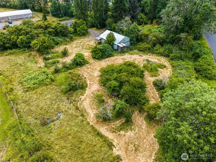 2.5 acres of orchards, gardens, RV parking and room for animals. 2.5 acres of orchards, gardens, RV parking and room for animals.
