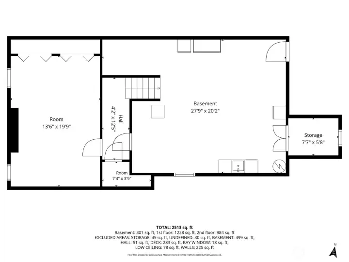 Main Home Basement floorplan Main Home Basement floorplan