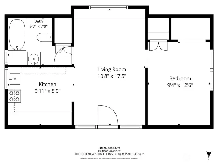 Cottage floorplan Cottage floorplan
