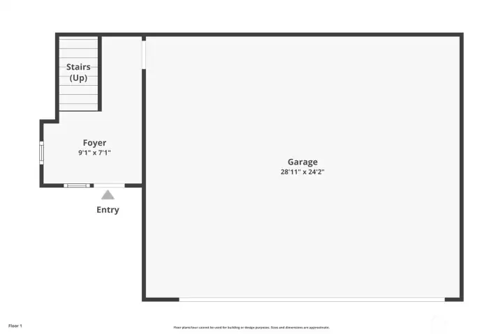3-car garage with EV charger, epoxy floors and storage.