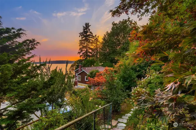 Surrounded by beauty in every direction. Don't miss this rare opportunity to own this amazing Puget Sound waterfront estate.