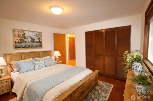 *Virtually Staged - Lovely cedar lined closets!