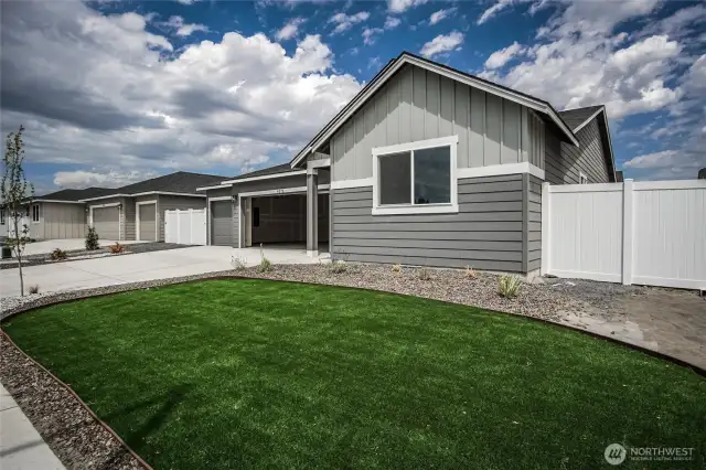 Artificial Turf in front yard