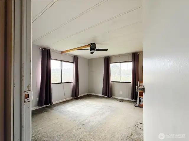 Primary Bedroom (with in window AC Unit that will stay)