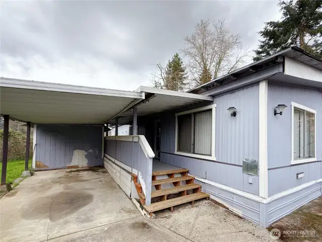 Unit 36, Tucked Away in the back of the neighborhood in a quiet cul-de-sac, with covered parking spaces on both sides